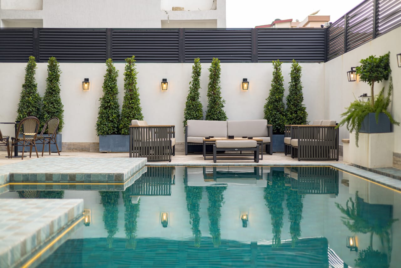 Terrasse avec vue